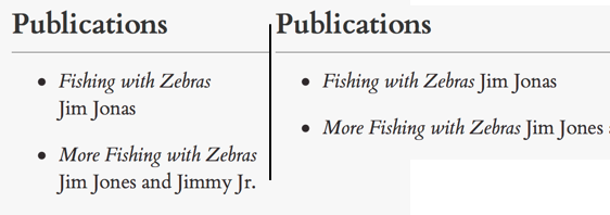 Example Break after Title