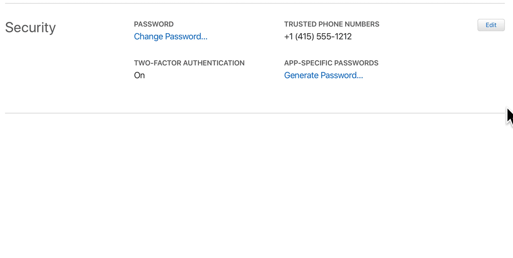 Revoke existing privilege
